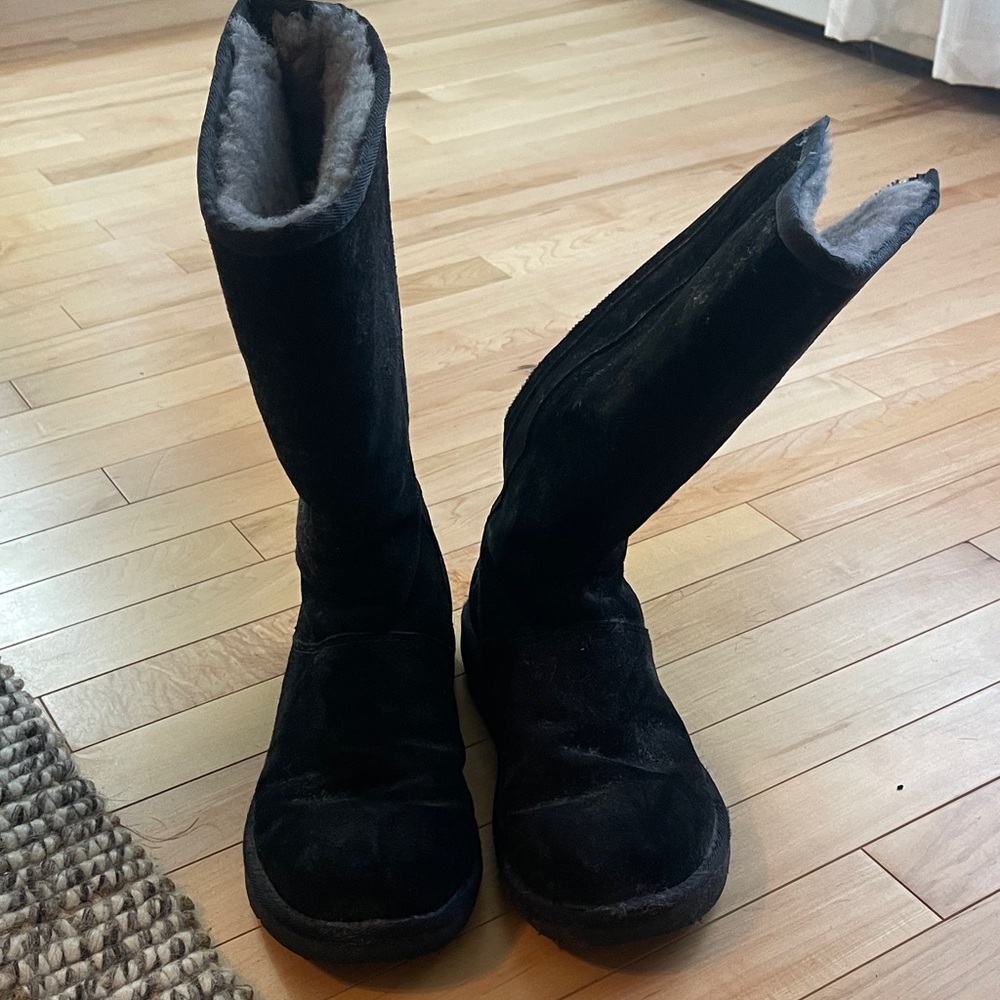 UGG Black Shearling Boots